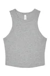 Women´s Micro Rib Racer Tank Athletic Heather