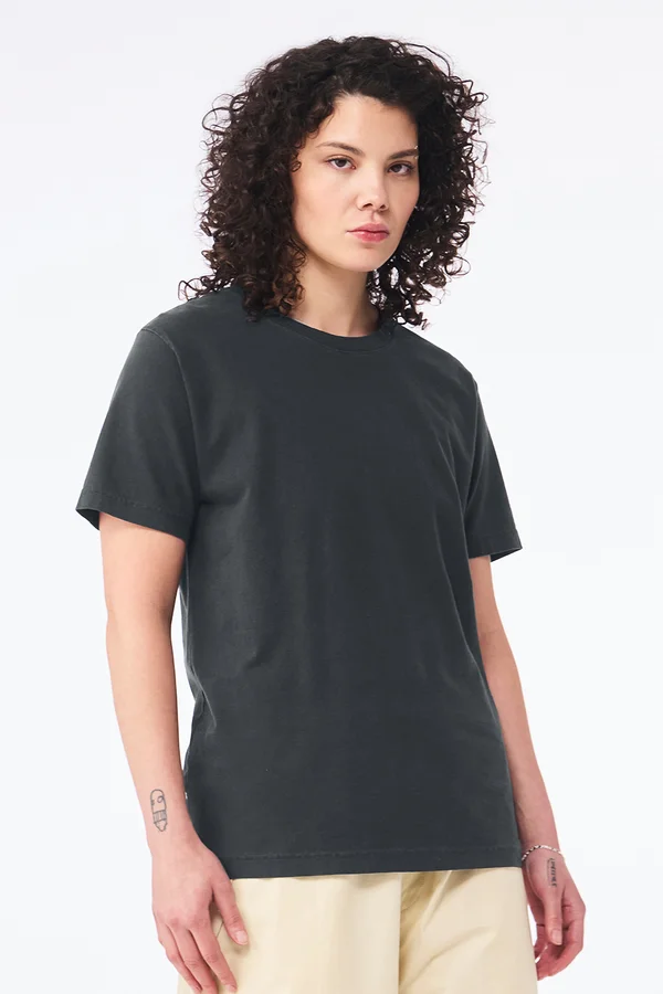 Unisex Heavyweight Washed Tee Washed black