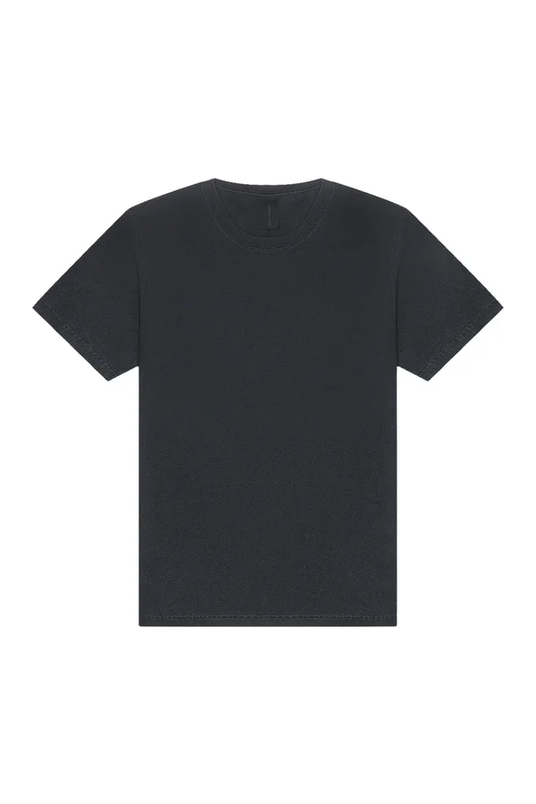 Unisex Heavyweight Washed Tee Washed black