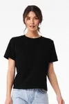 Women´s Heavy Boxy Tee Black