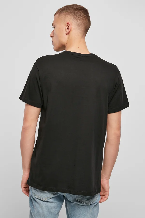 Light T-Shirt Round Neck Black