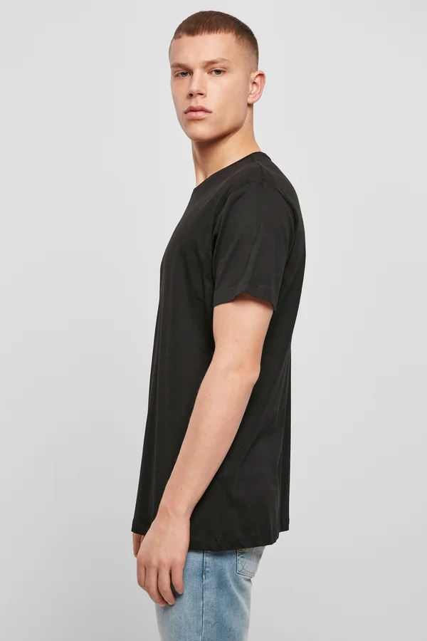 Light T-Shirt Round Neck Black