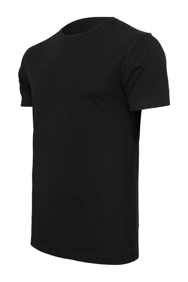 Light T-Shirt Round Neck Black