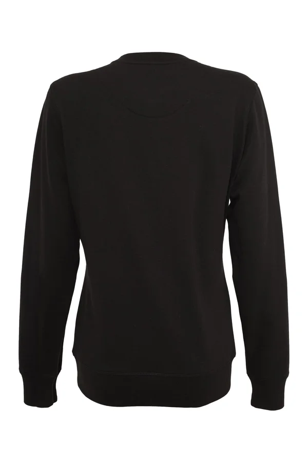 Ladies Light Crewneck Black