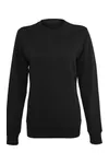 Ladies Light Crewneck Black