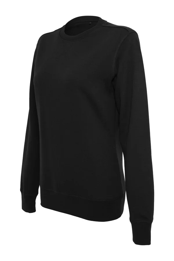 Ladies Light Crewneck Black