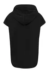 Ladies` Sleeveless Hoody Black