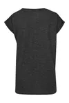 Ladies` Spray Dye Extended Shoulder Tee Darkgrey (Spray Dye)