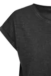 Ladies` Spray Dye Extended Shoulder Tee Darkgrey (Spray Dye)