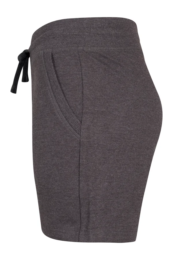 Ladies` Terry Shorts Charcoal (Heather)