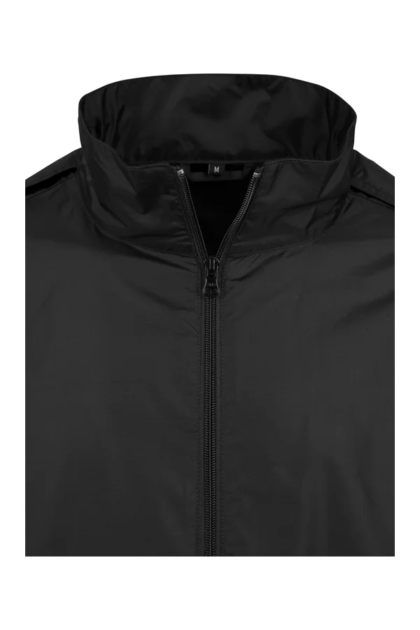 Nylon Windbreaker Black