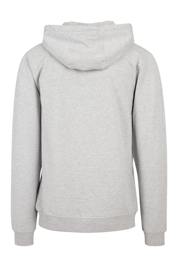 Terry Zip Hoody Heather Grey