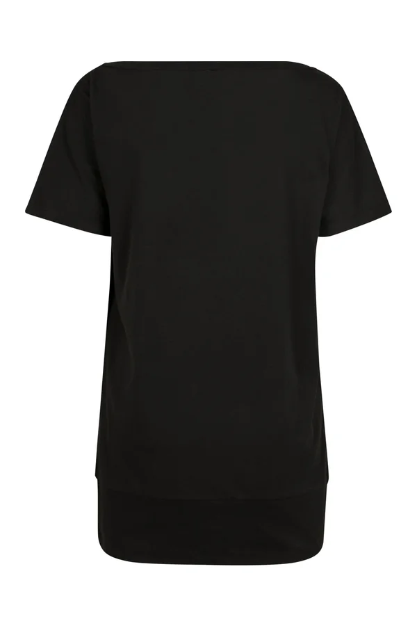 Ladies Batwing Tee Black
