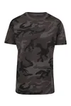 Camo Round Neck Tee Dark Camo