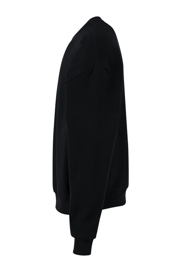 Ultra Heavy Cotton Crewneck Black