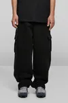 90's Cargo Sweatpants Black