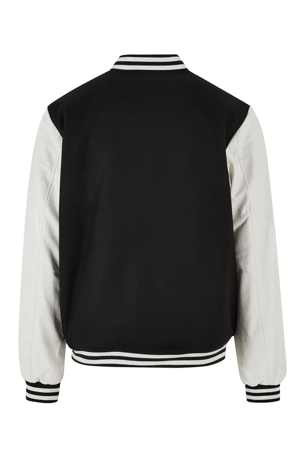 Oldschool College Jacket Black / White