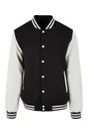 Oldschool College Jacket Black / White