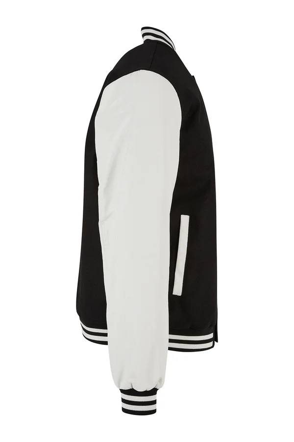 Oldschool College Jacket Black / White