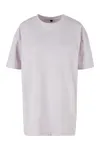 Ladies Oversized Acid Wash Tee Soft Lilac