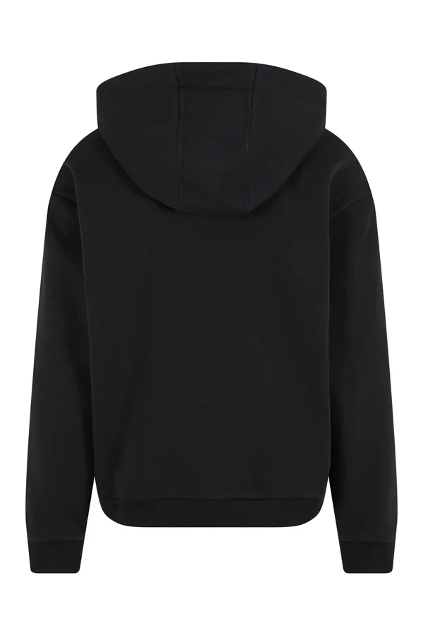 Kapuzensweatshirt mit weicher Haptik Black