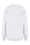 Ladies Fluffy Hoody White