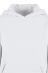 Ladies Fluffy Hoody White