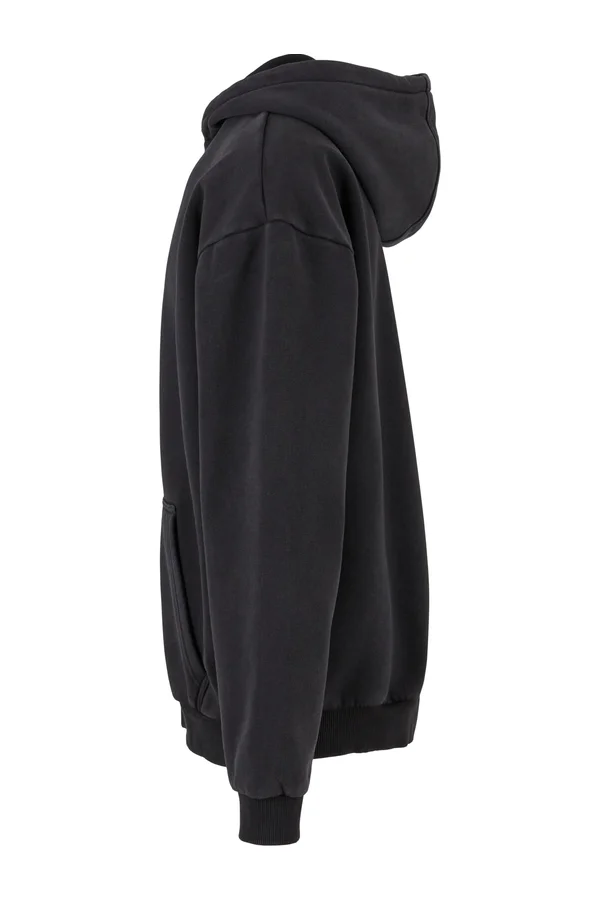 Vintage Heavy Hoodie Black