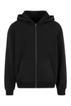 Vintage Heavy Zip Hoodie Black