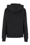 Ladies Vintage Heavy Hoody Black