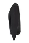 Ladies Vintage Heavy Crewneck Black