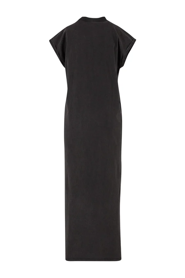 Ladies Vintage Long Dress Black