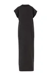 Ladies Vintage Long Dress Black