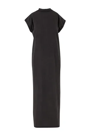 Ladies Vintage Long Dress Black