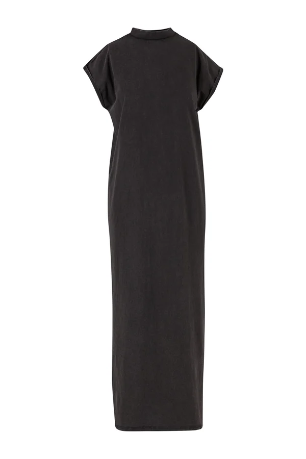 Ladies Vintage Long Dress Black