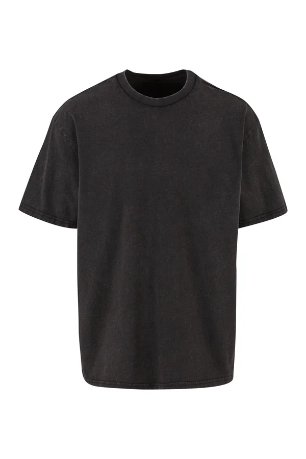 Vintage Heavy Loose Tee Black