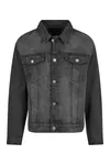 Heavy Ounce Boxy Denim Jacket Black Washed