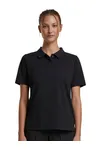 Sorona® Ladies Polo Tee Black