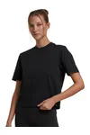 Sorona® Ladies Regular Boxy Tee Black