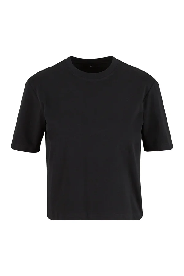 Sorona® Ladies Regular Boxy Tee Black