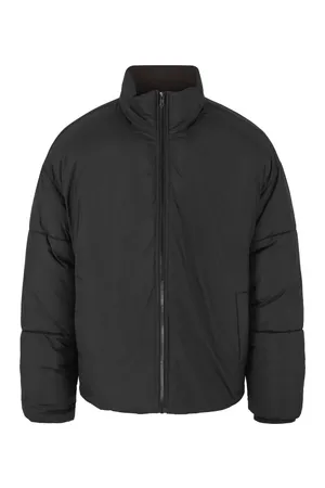 Ladies Loose Puffer Jacket Black