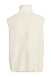 Bonded Sherpa Vest White Sand