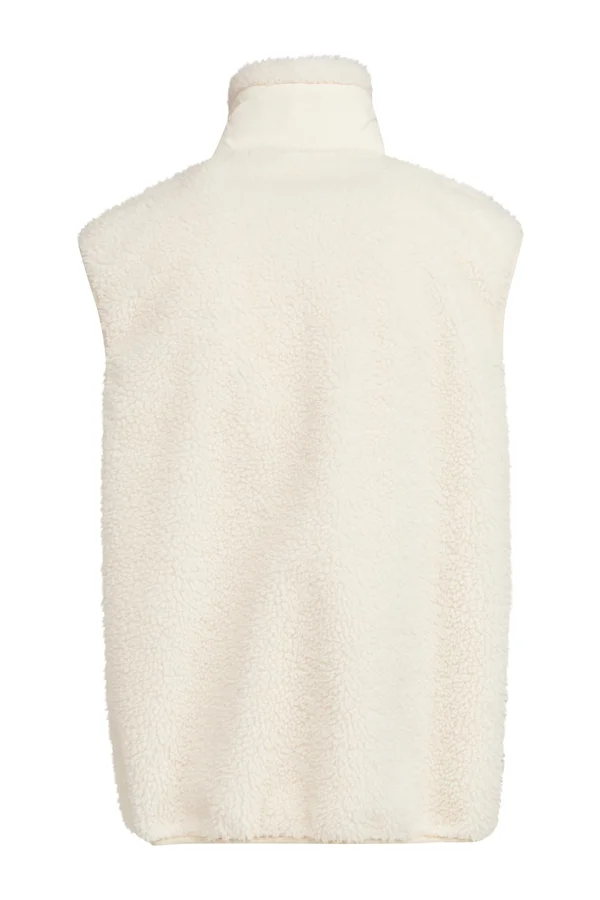 Bonded Sherpa Vest White Sand