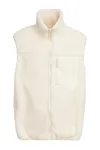 Bonded Sherpa Vest White Sand