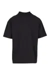 Oversized Polo Shirt Black