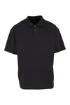 Oversized Polo Shirt Black