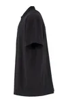 Oversized Polo Shirt Black