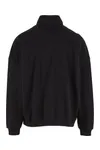 Oversized Zip Jacket Black