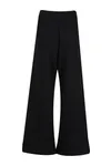 Ladies Wideleg Sweatpants Black