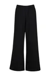 Ladies Wideleg Sweatpants Black